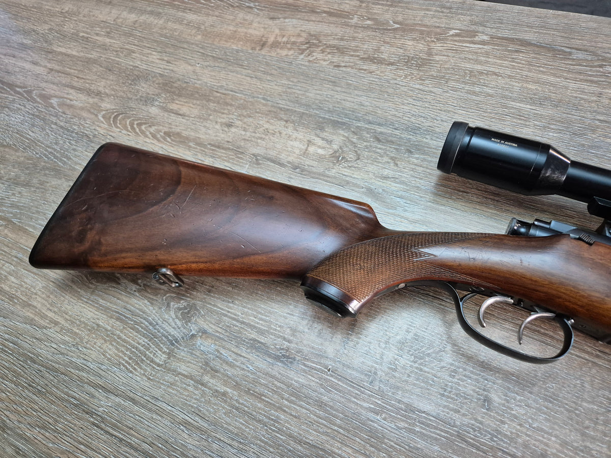 Carabina Steyr-Mannlicher GK, cal 7x64, teava 65cm, luneta 6x42
