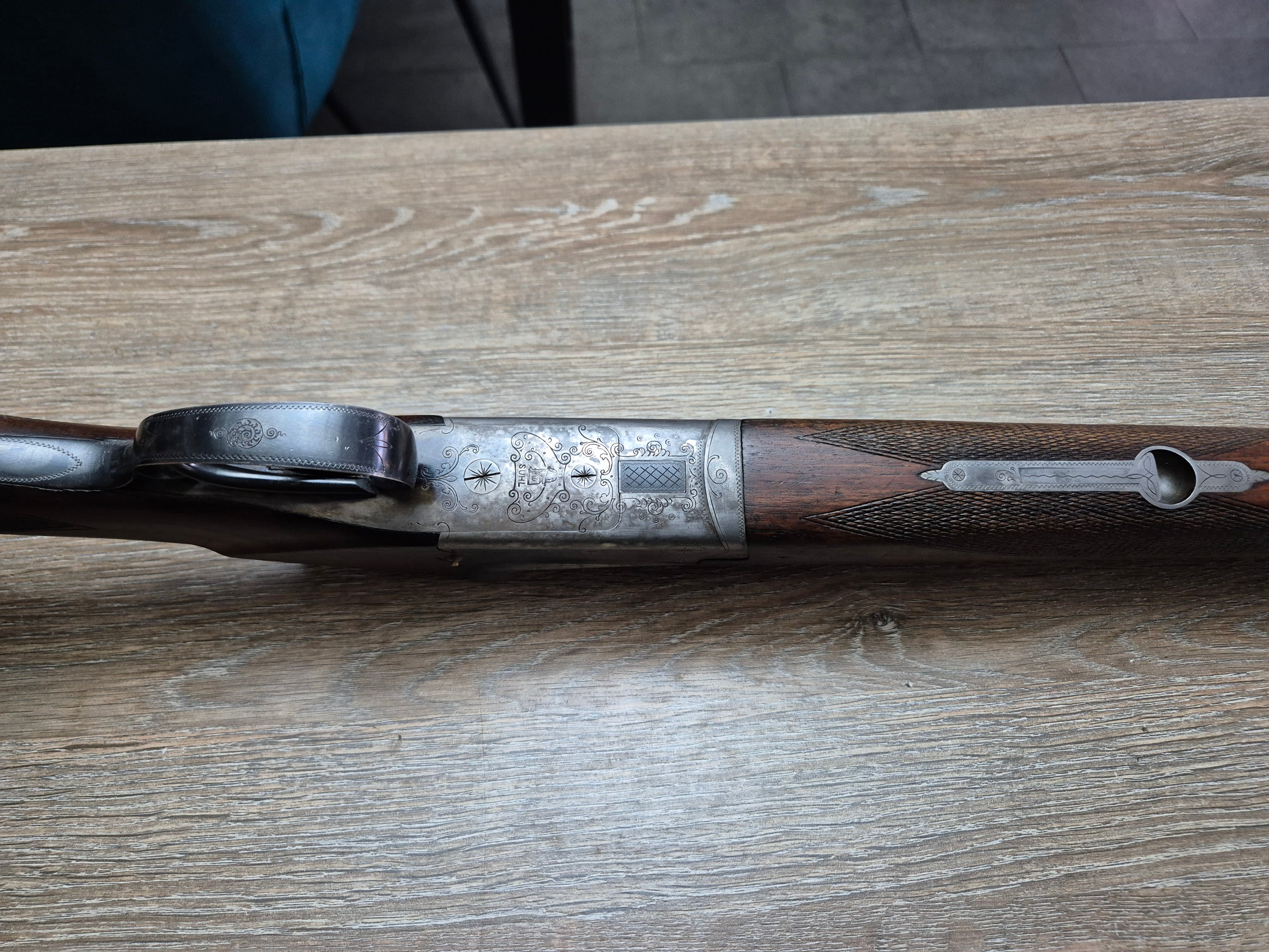 Bock Simson SUHL, cal 12, tevi 68cm, stanta Q1