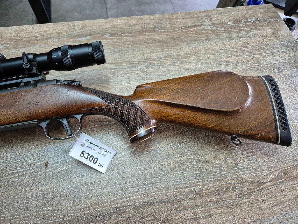 Carabina BRNO (CZ), cal 30-06, 60cm, sina weaver