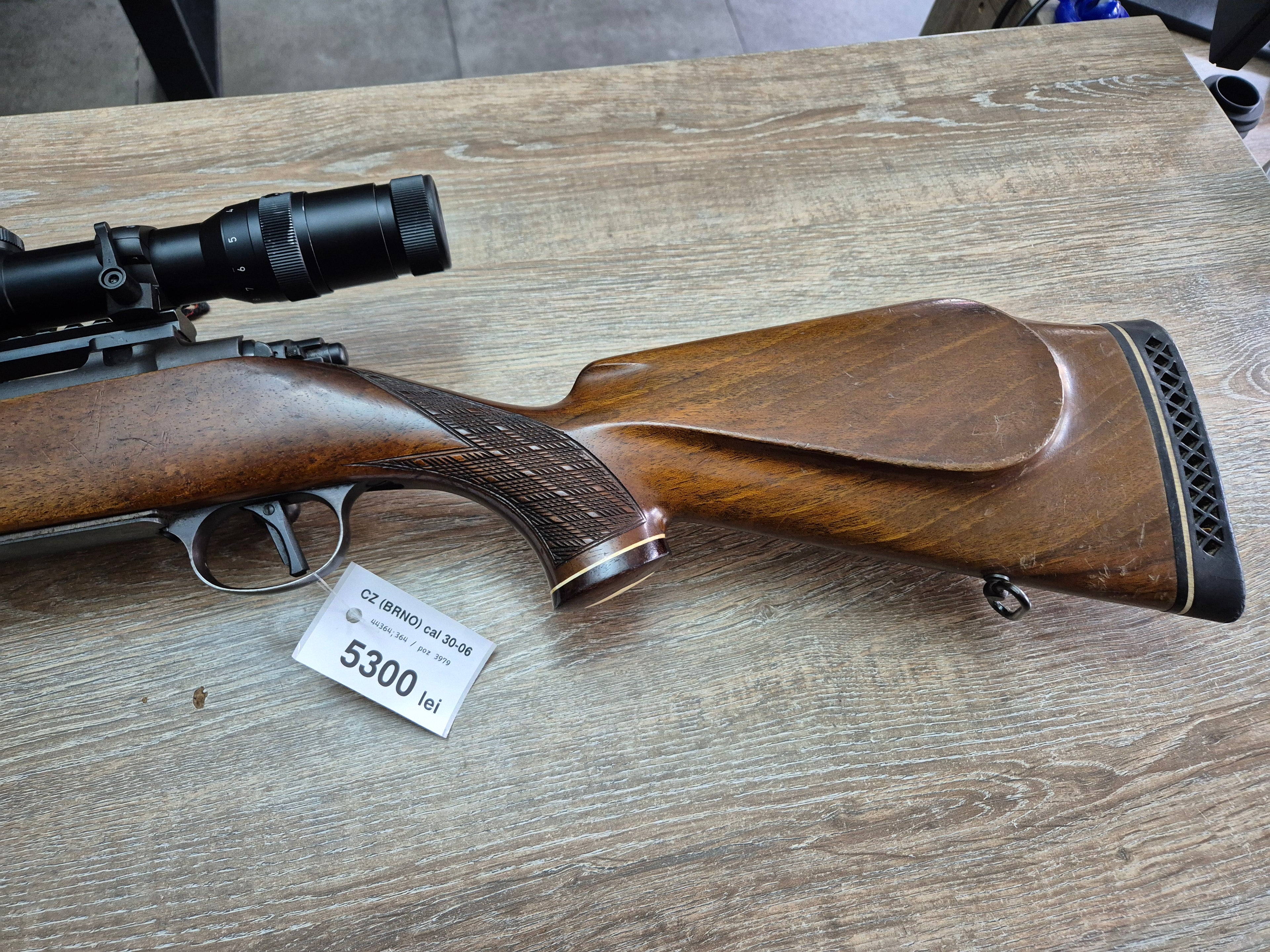 Carabina BRNO (CZ), cal 30-06, 60cm, sina weaver