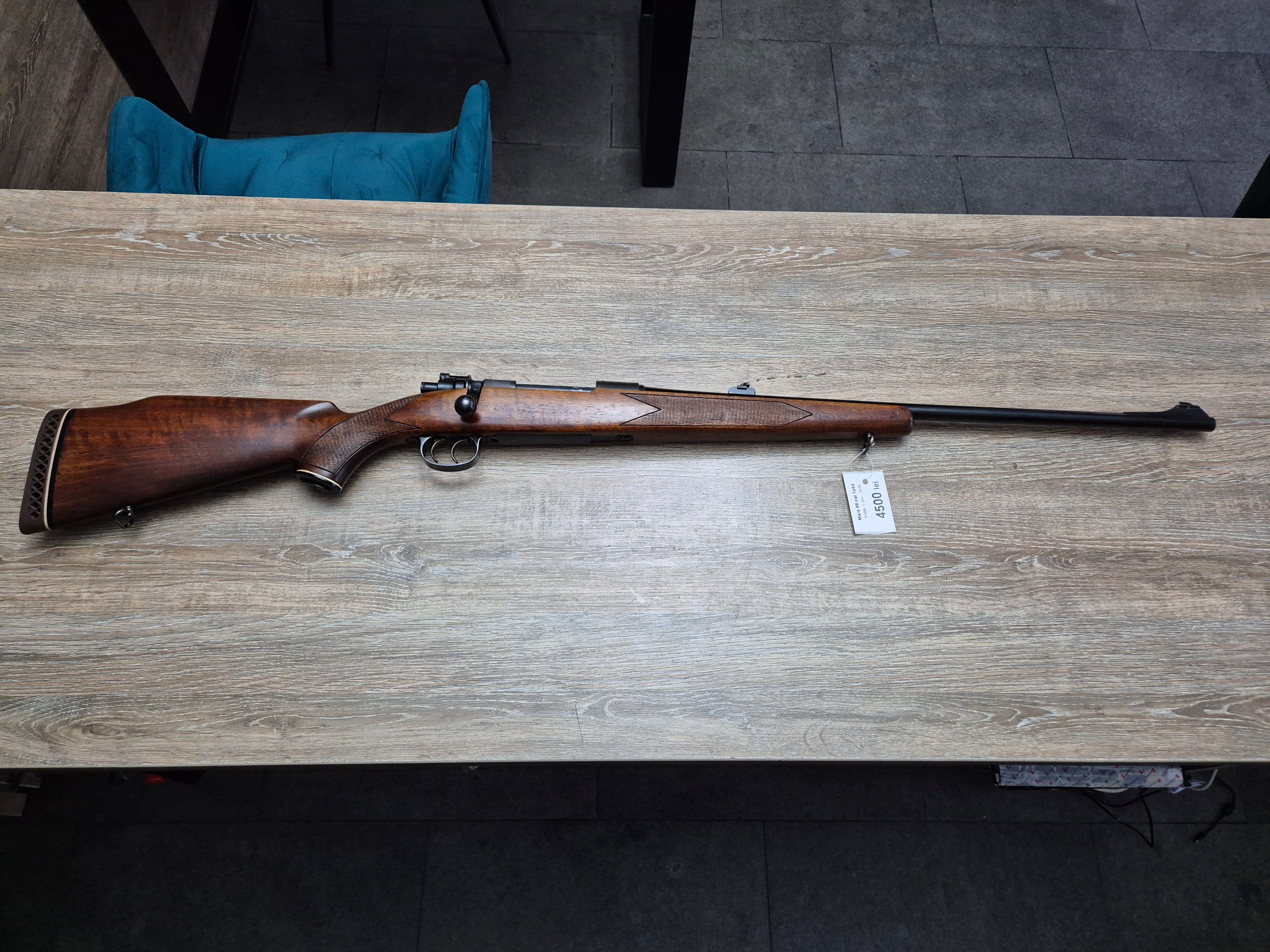 Carabina Mars (Mauser 98), cal 7x64, teava 61cm