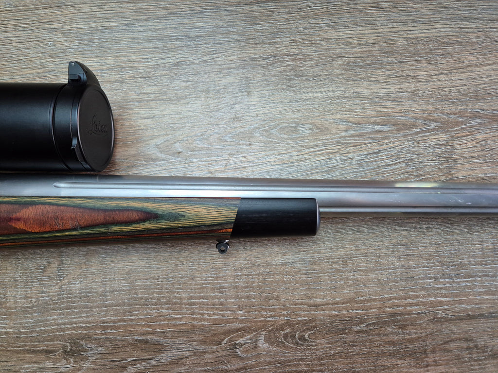 Carabina manufactura, cal 6,5x65 RWS, luneta Leica Fortis 2,5-15x56i