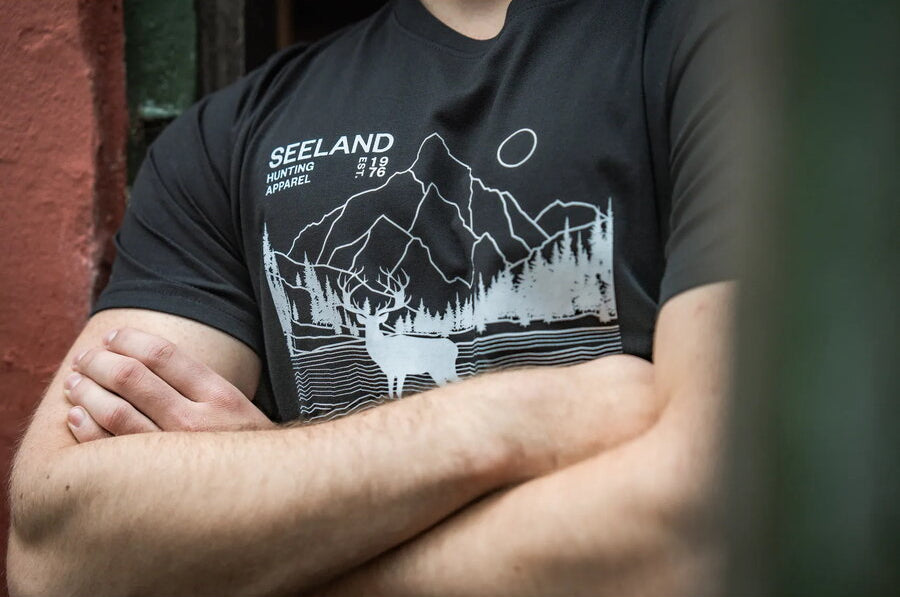 Tricou Seeland Territory Black
