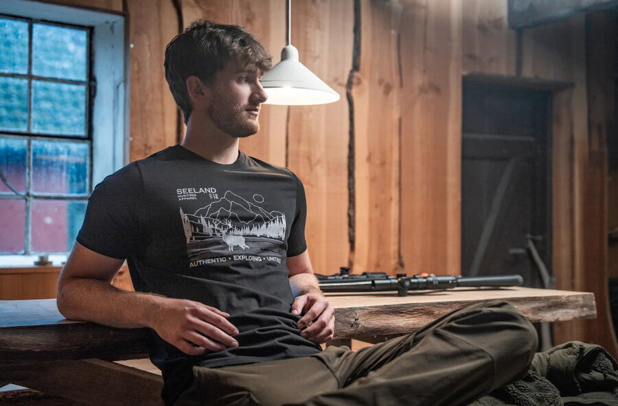 Tricou Seeland Territory Black