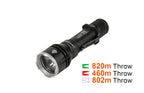 Lanterna AceBeam L17 1400 lumeni / 802m distanta, lumina alba