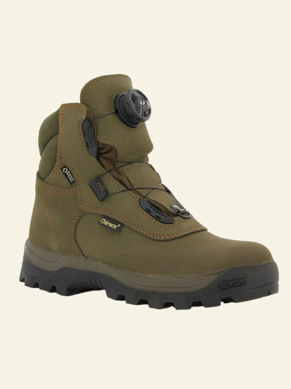Bocanci CHIRUCA Boxer, Gore-Tex, sireturi rapide BOA, piele olive, impermeabili