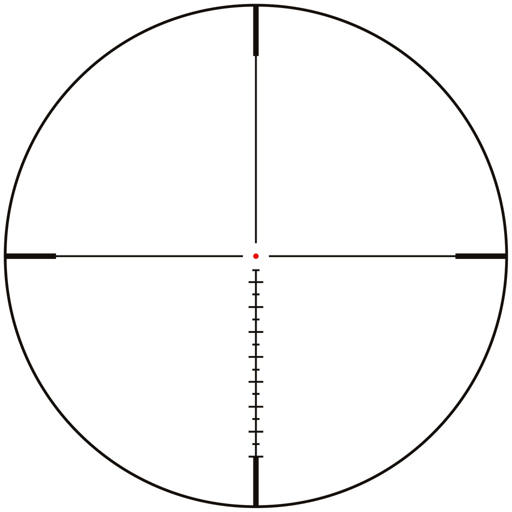 Luneta GPO SPECTRA 4x, 2,5-10x44i, G4i Drop