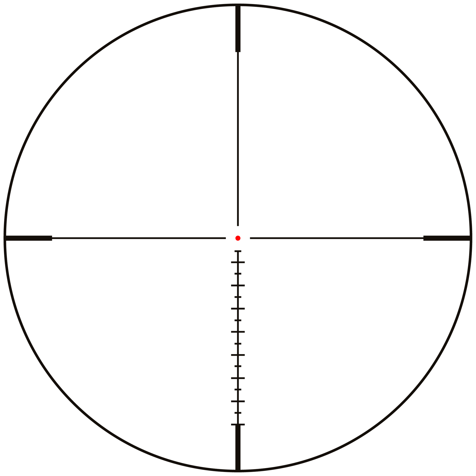 Luneta GPO SPECTRA 4x, 2,5-10x44i, G4i Drop
