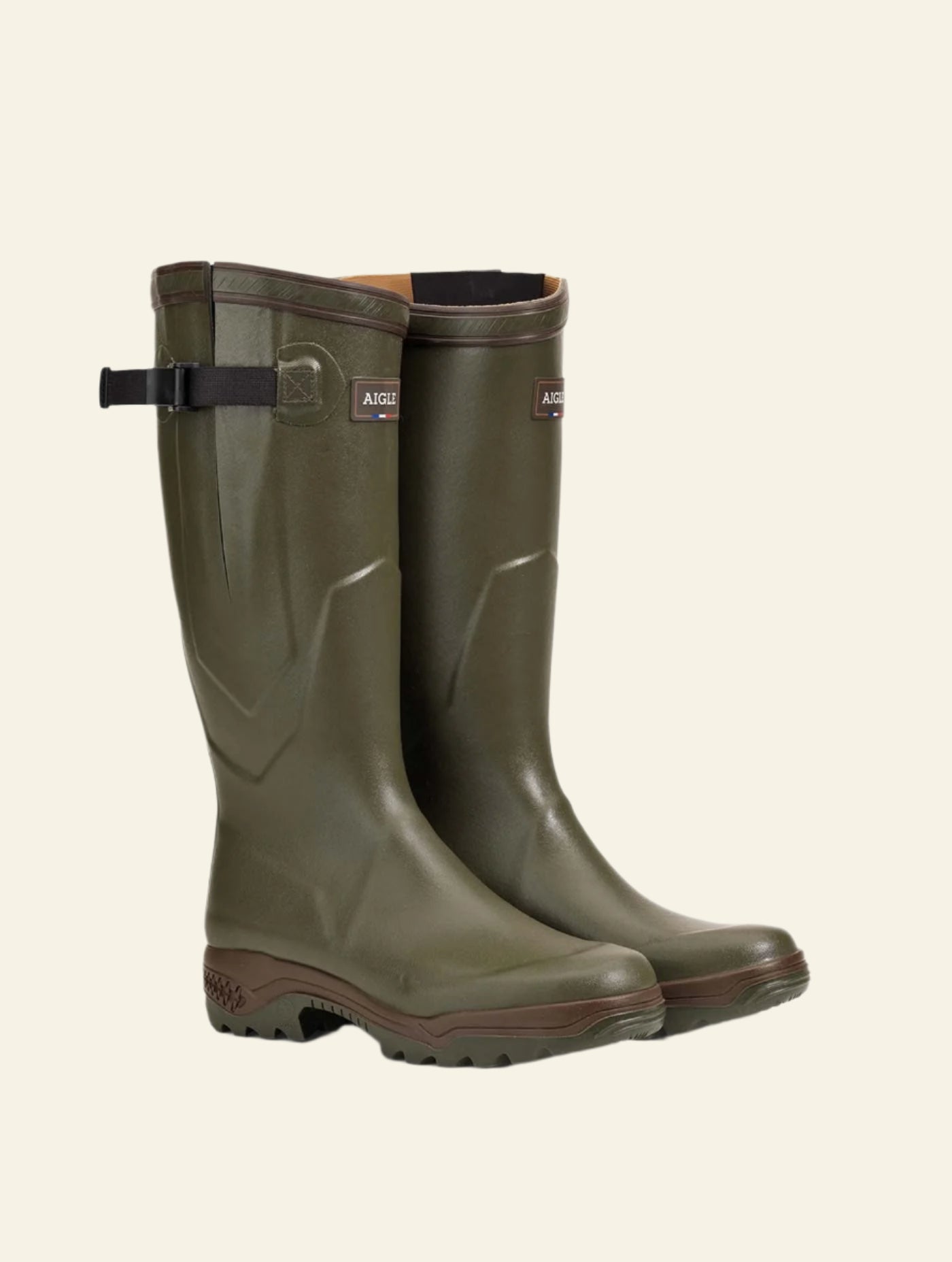 Cizme AIGLE Parcours 2 Vario, culoare kaki