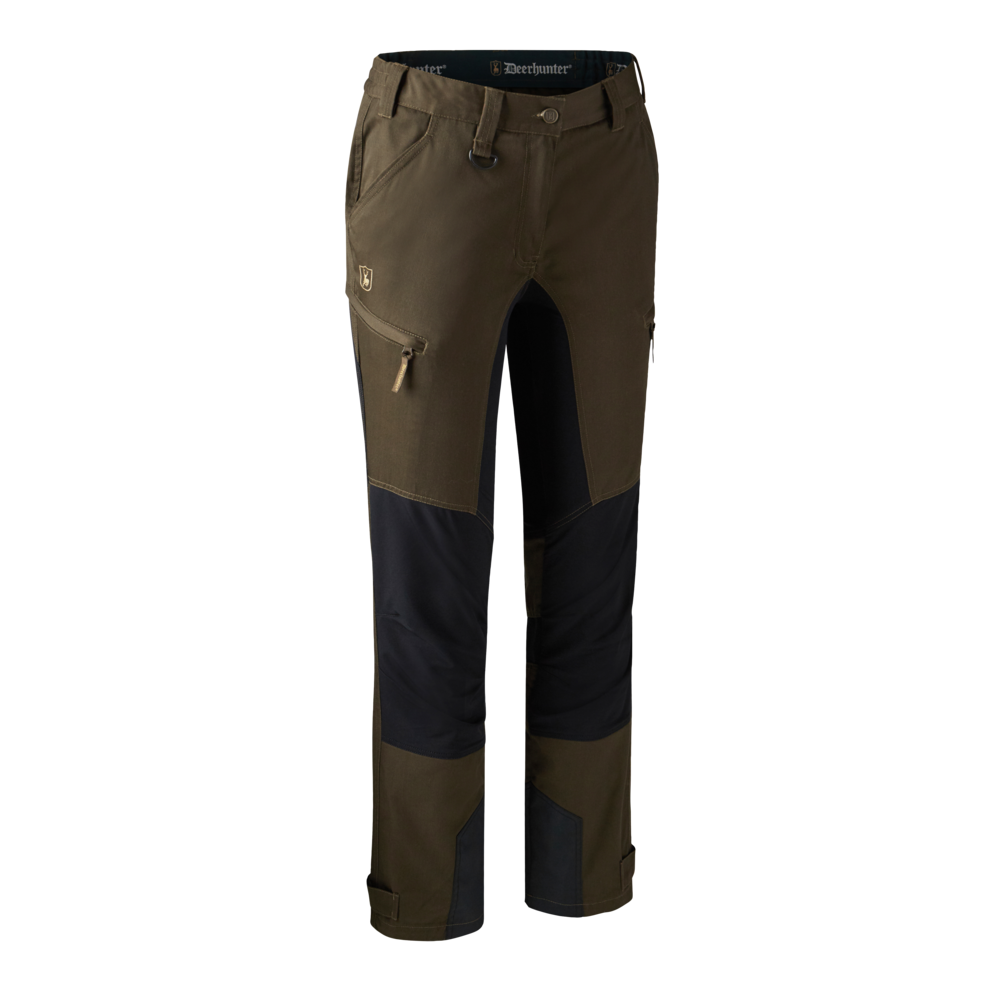 Pantaloni de dama Deerhunter Lady Roja, culoare Fallen Leaf