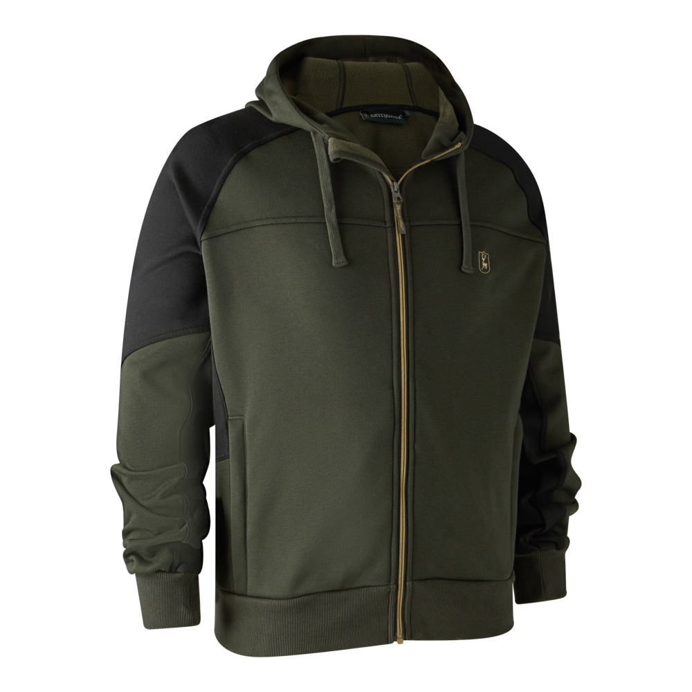 Hanorac cu fermoar Deerhunter Rogaland, verde