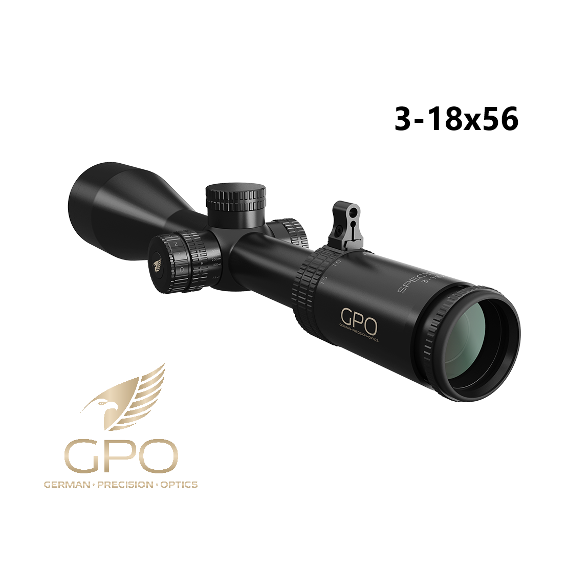 Luneta GPO SPECTRA 6x, 3-18x56i, G4i Fiber