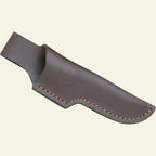 Cutit JOKER Luchadera lama 11cm, maner corn de cerb, toc din piele, CC71