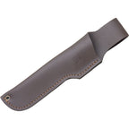 Cutit JOKER Huron lama 11cm, maner corn de cerb, toc din piele