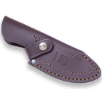 Cutit JOKER Aguila lama 10,5cm, lemn de măslin, toc din piele