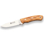 Cutit JOKER Pantera lama 9,5cm, lemn de măslin, toc din piele, CO17