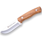 Cutit JOKER Arrui lama 9cm, lemn de măslin, toc piele, CO64