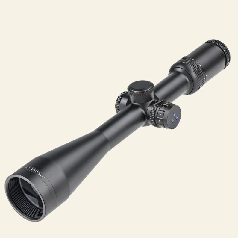 Delta Titanium 2,5-15x50 IR HD cu reticul 4A-S si punct luminos