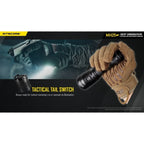 Lanterna Nitecore MH25 V2, 1300 lumeni / 475m distanta, reincarcabila USB-C