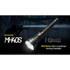 Lanterna Nitecore MH40S, 1500 lumeni / 1500m distanta, reincarcabila