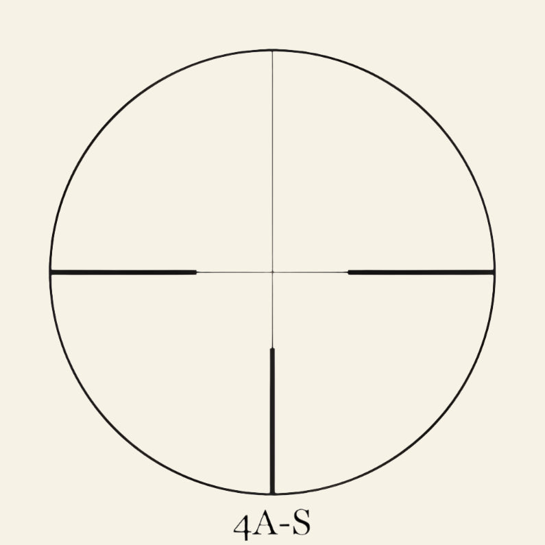 Delta Titanium 1,5-9x45 IR HD, cu reticul 4A-S si punct luminos